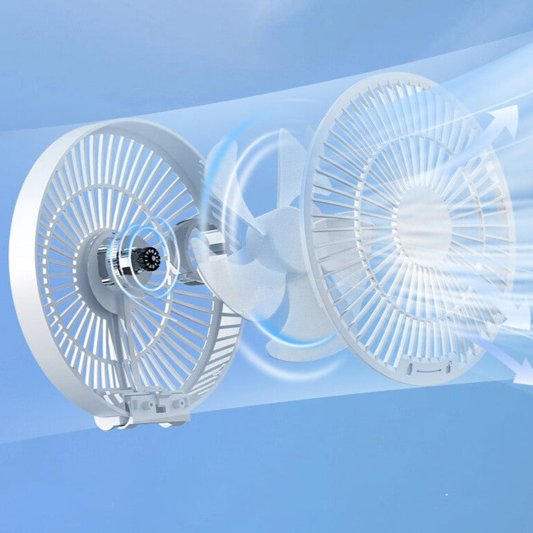 2-in-1 Foldable Cooling Fan