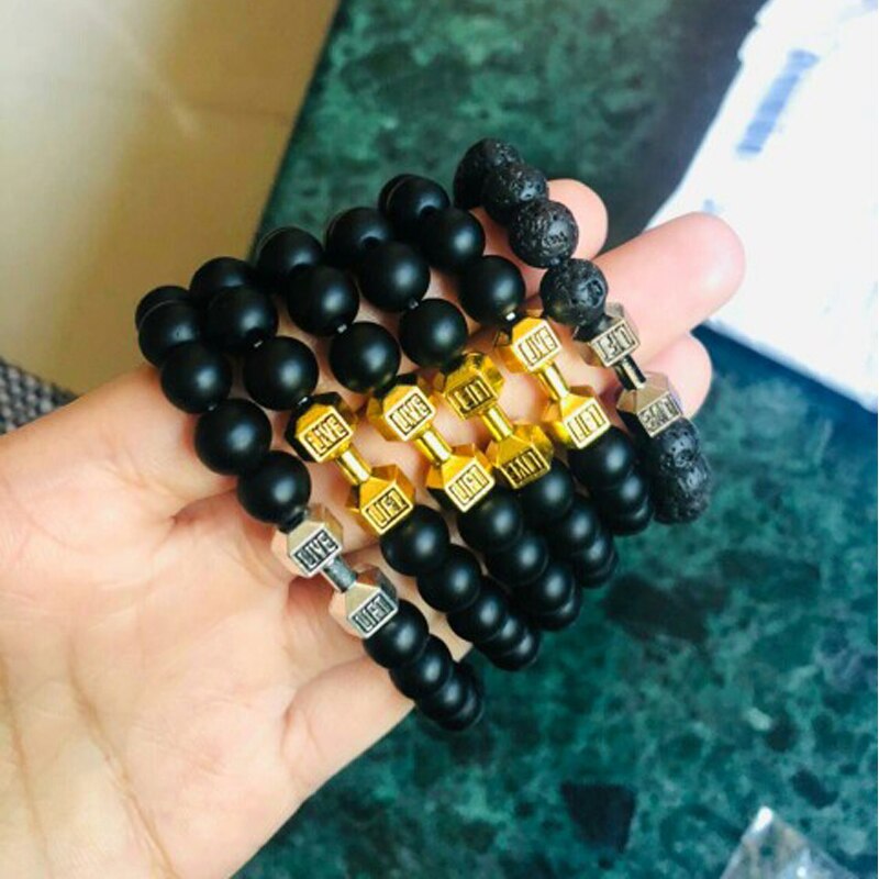 Vulkanische Dumbbell Armband