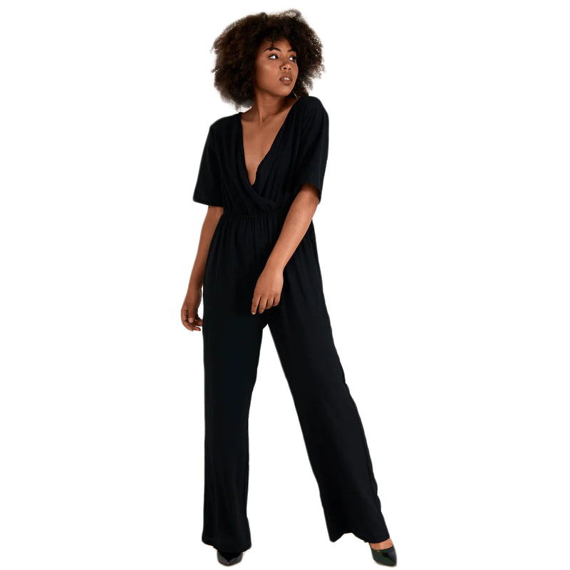 Wide Leg Boho Jumpsuit Romper