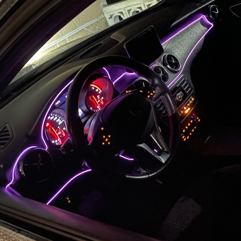 Auto LED Strips Decor