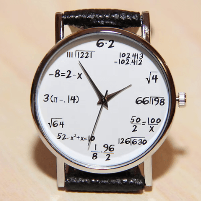 Mathematical Quartz Watch