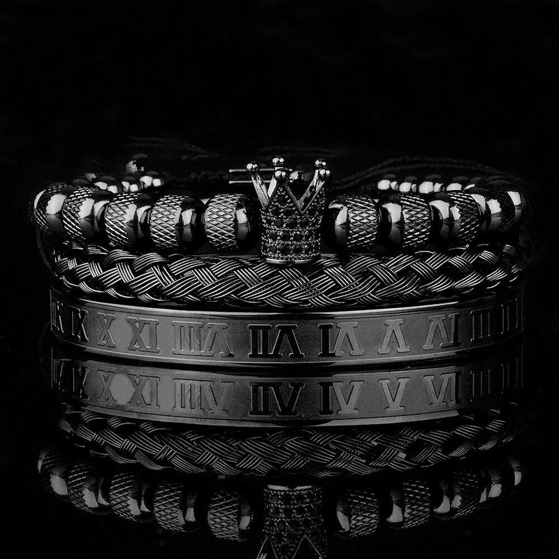 Luxury Crown Bracelet Set
