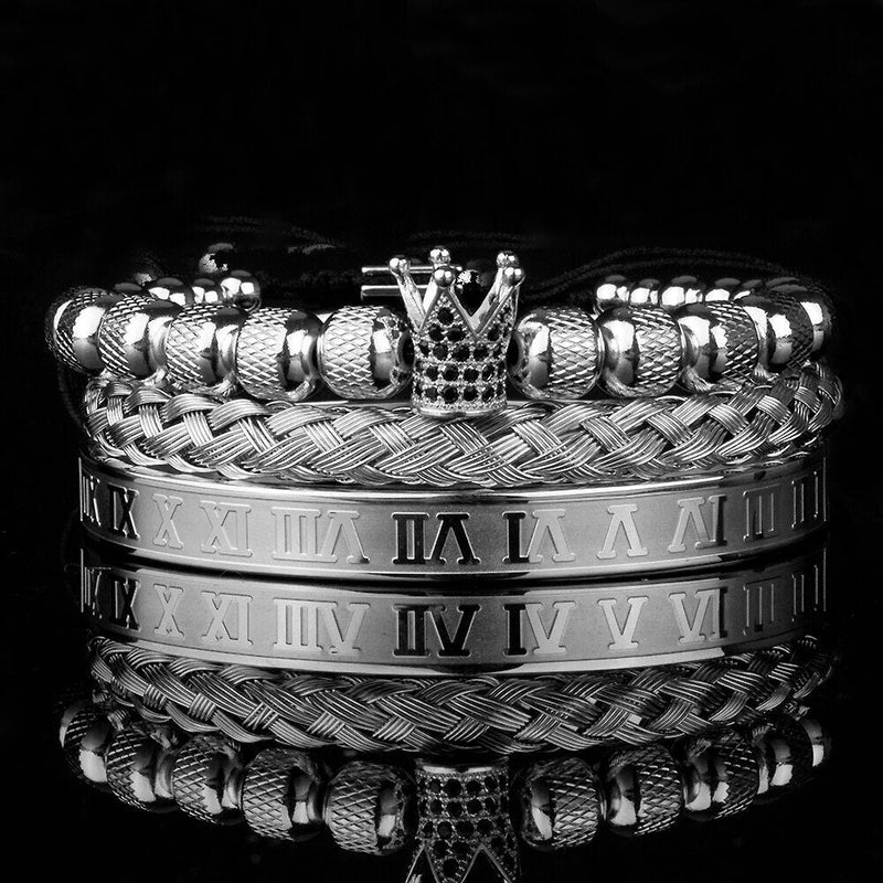 Luxury Crown Bracelet Set