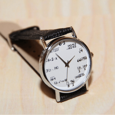 Mathematical Quartz Watch