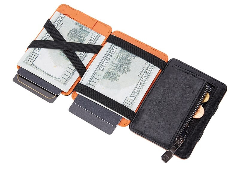 Trifold Leather RFID Blocking Men's Wallet 