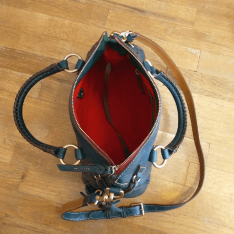 Soft leather women's bag