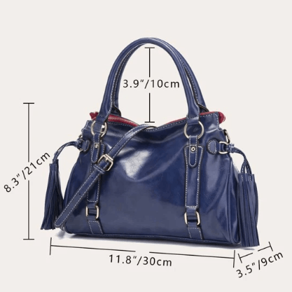 Soft leather women's bag