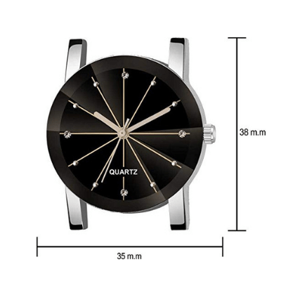 Quartz Heren Leder Horloge