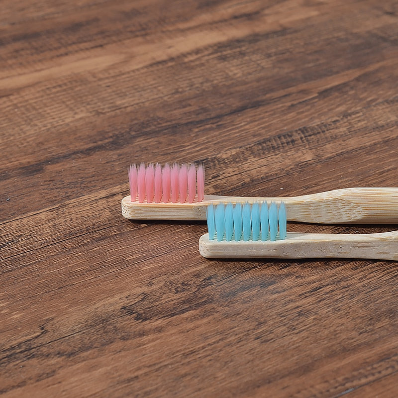 Eco-friendly Bamboo Toothbrush (5 pcs)