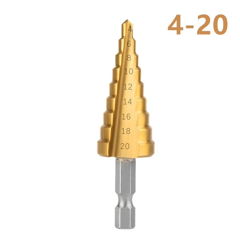 Titanium Coated Drill Bit Set