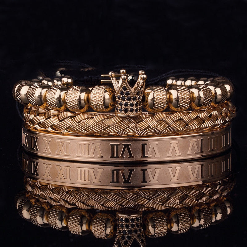 Luxury Crown Bracelet Set