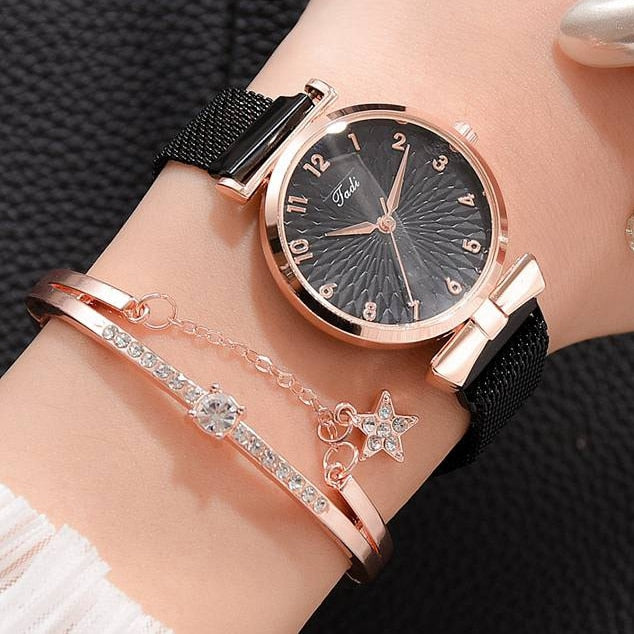 Horloge met magnetische band