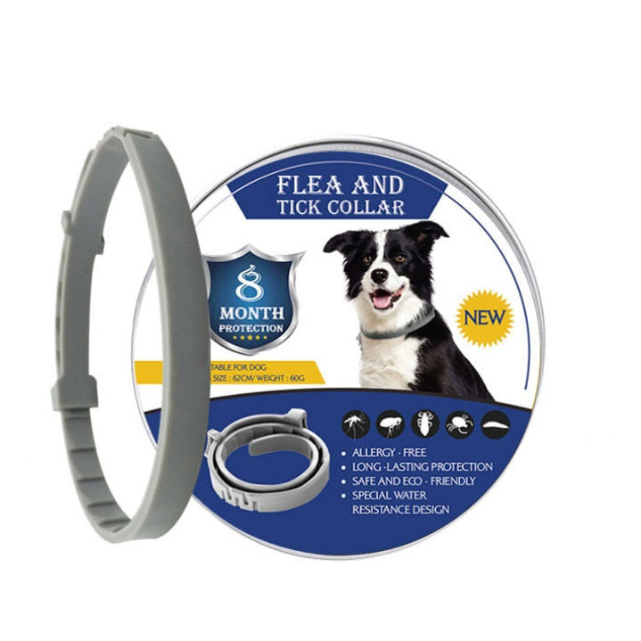 Flea and Tick Collar for Dogs and Cats 