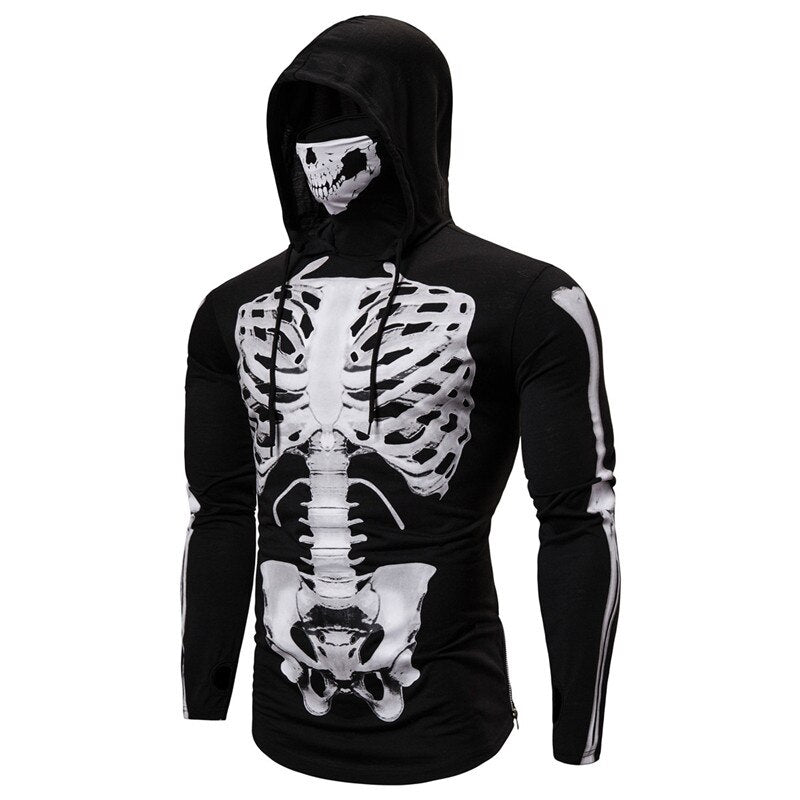 Mannen Schedel Masker Hoodies