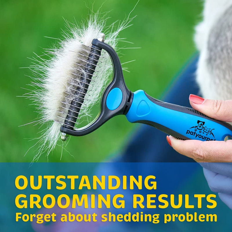 Dubbelzijdige Pet Grooming Borstel