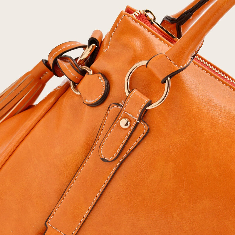 Soft leather women's bag