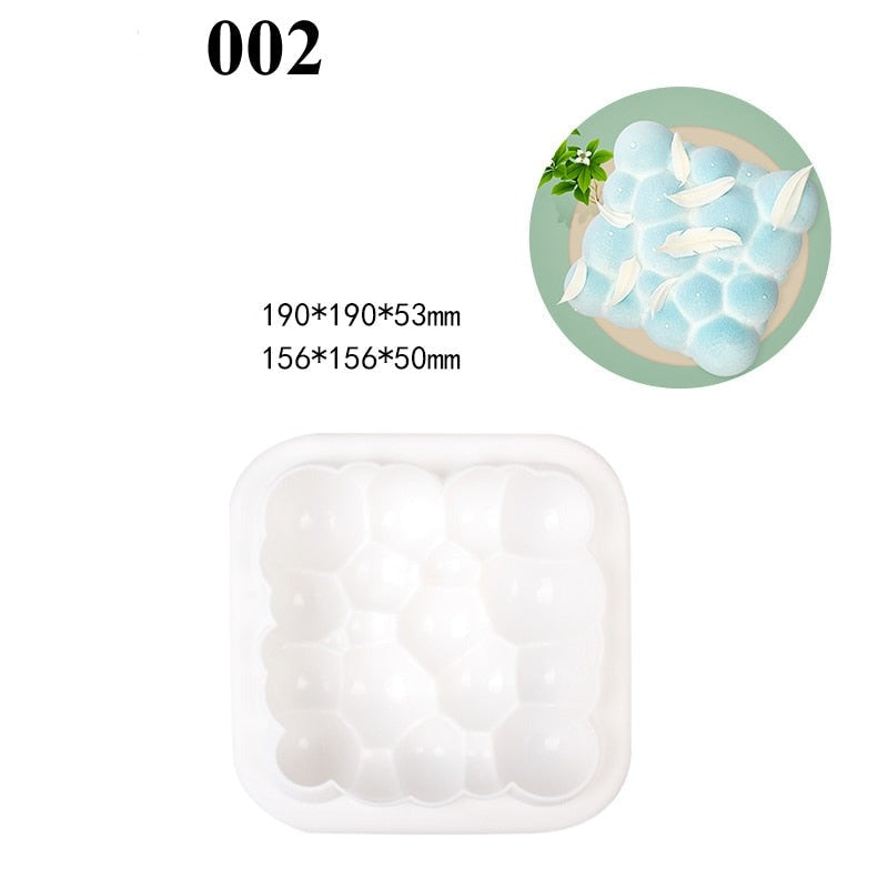 3D Silicone Dessert Vormen