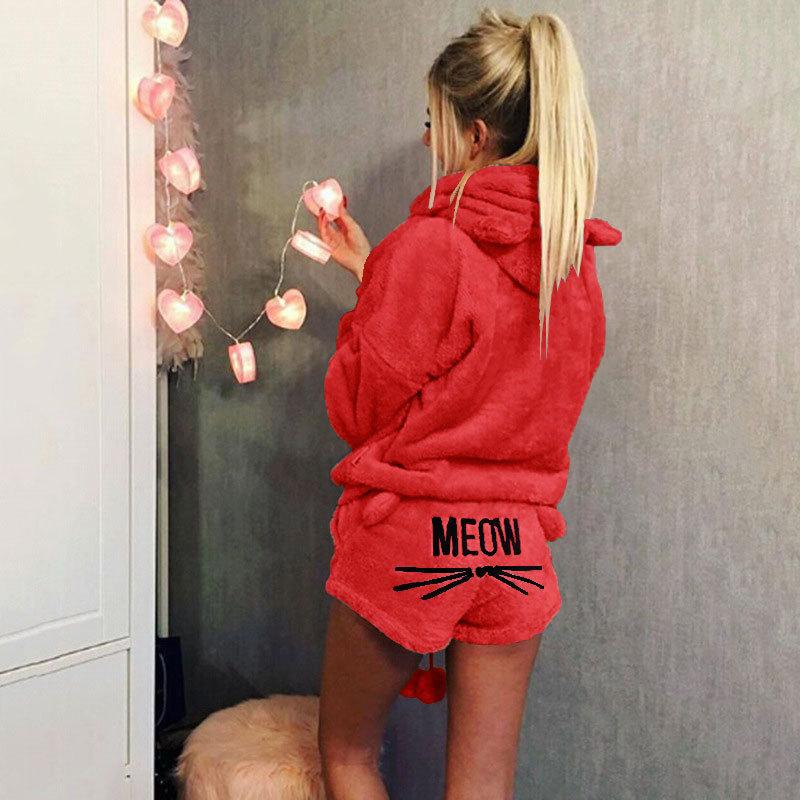Warme Meow Cat Pyjama Set
