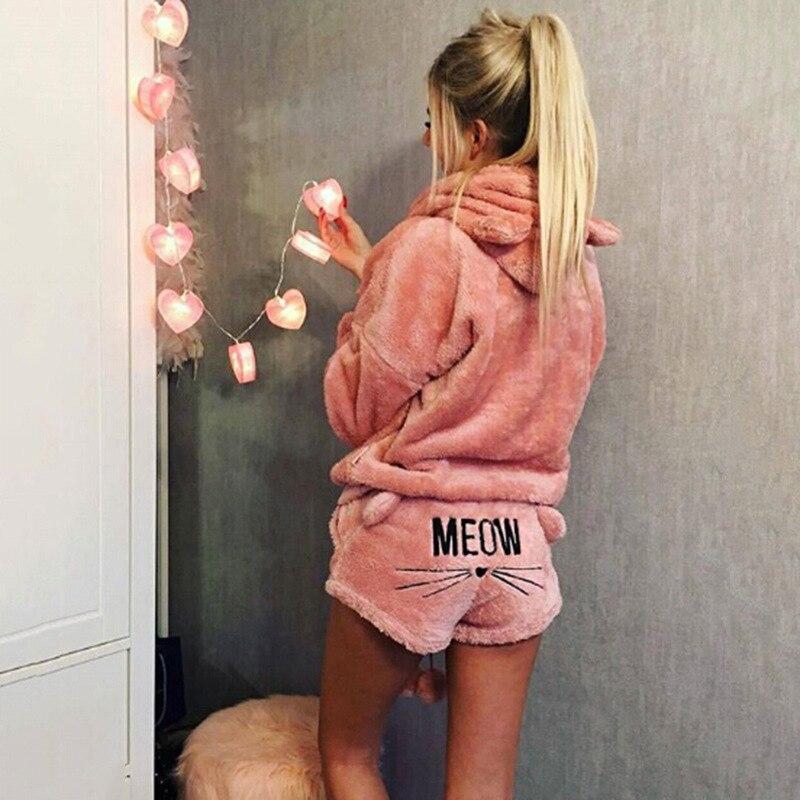Warme Meow Cat Pyjama Set