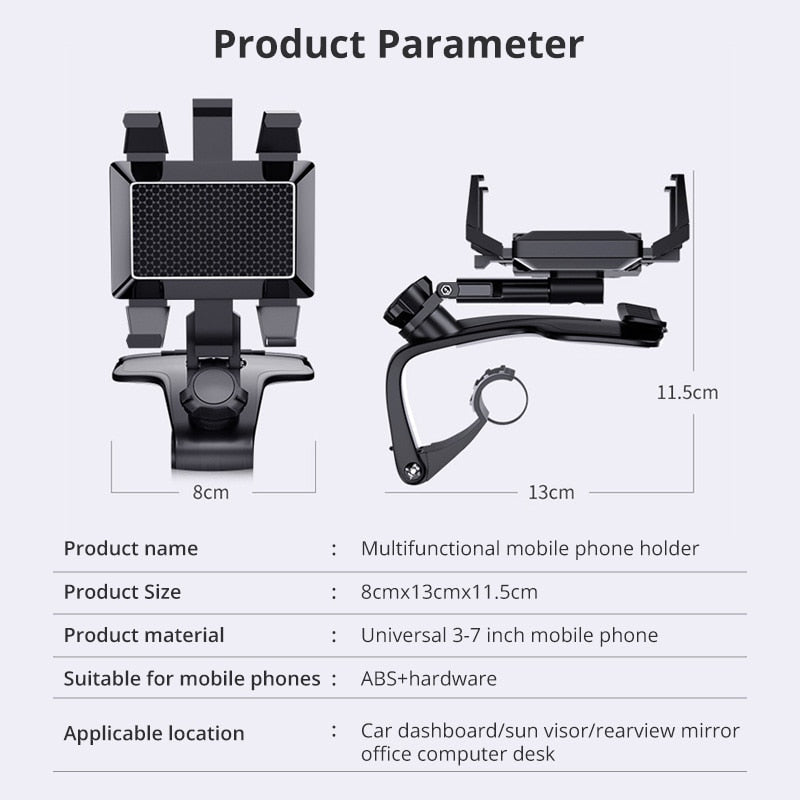 Universal Car Dashboard Phone Holder