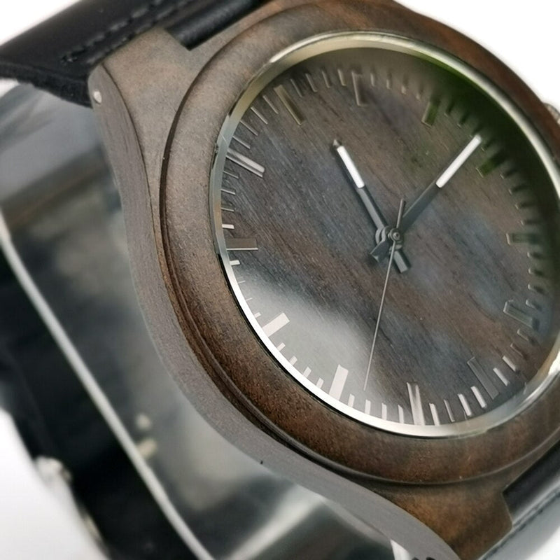 You Will Always Be My Son Engraved Wooden Watch