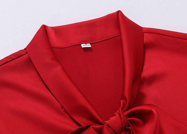 Vrouwen Fancy Blouse met Strik