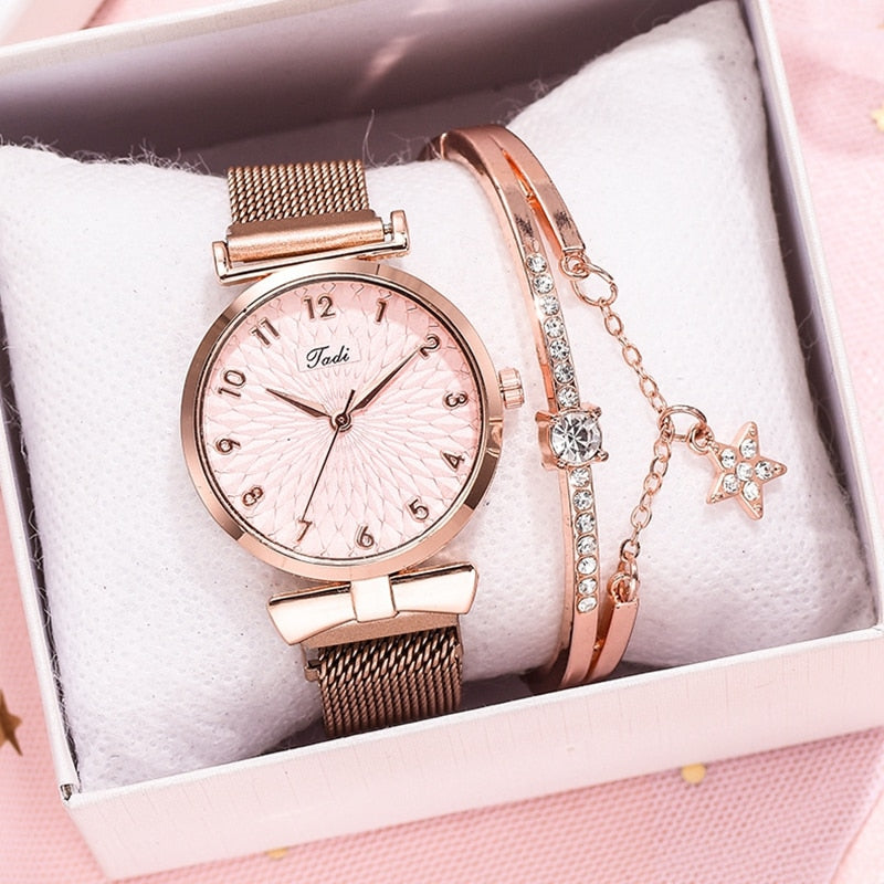 Horloge met magnetische band