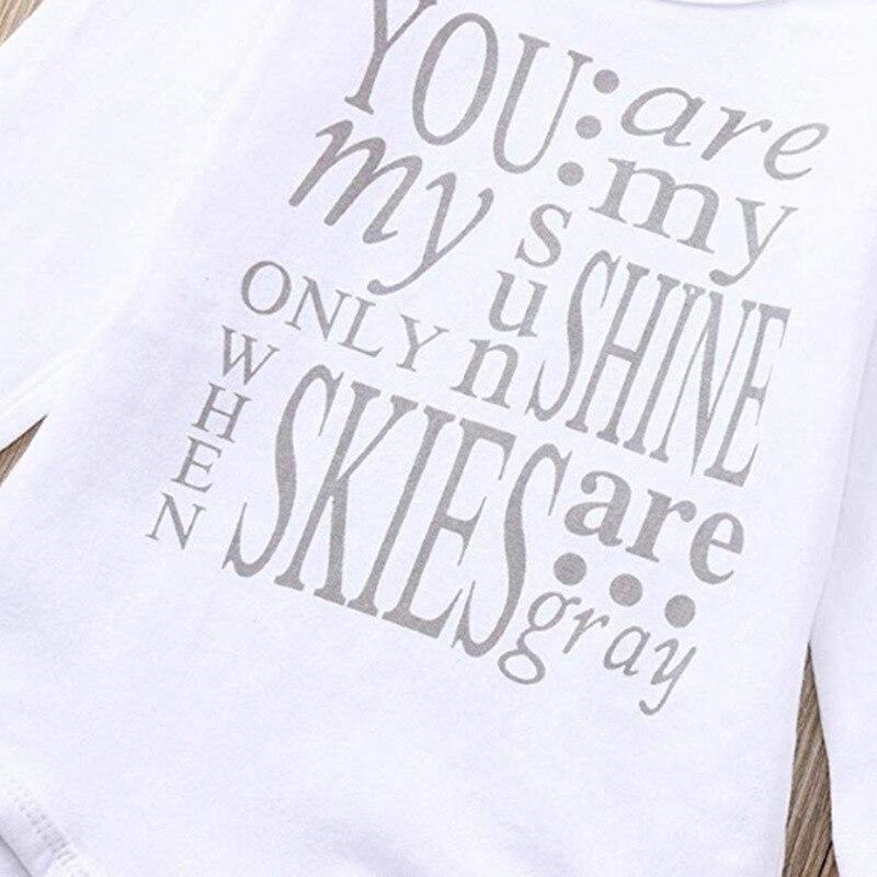 You Are My Sunshine Baby Romper Set