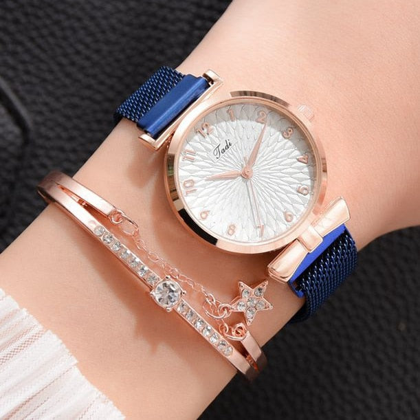 Horloge met magnetische band