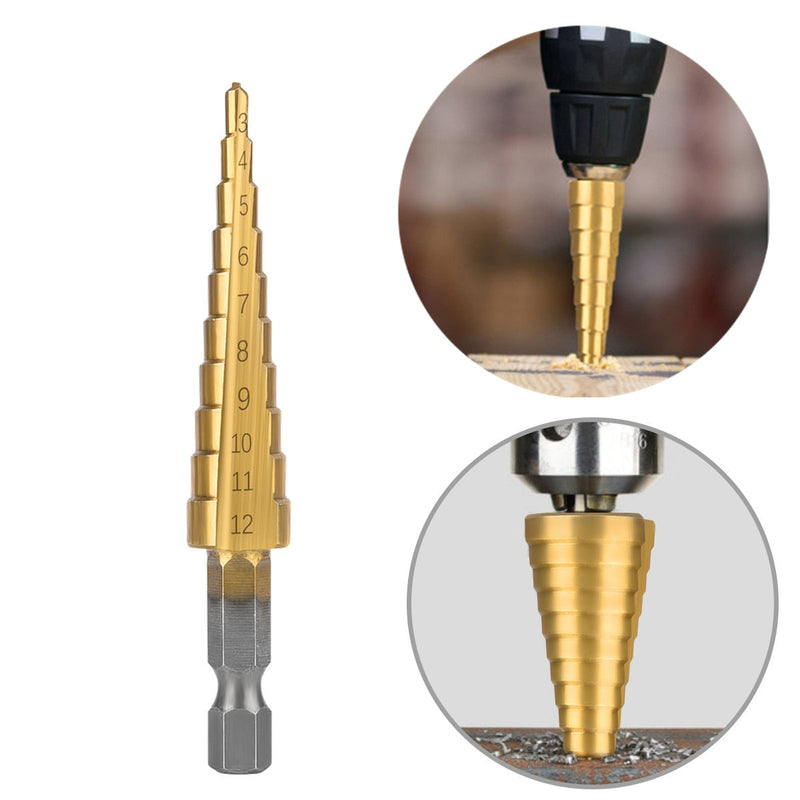 Titanium Coated Drill Bit Set