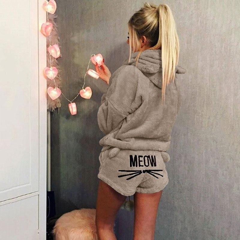 Warme Meow Cat Pyjama Set