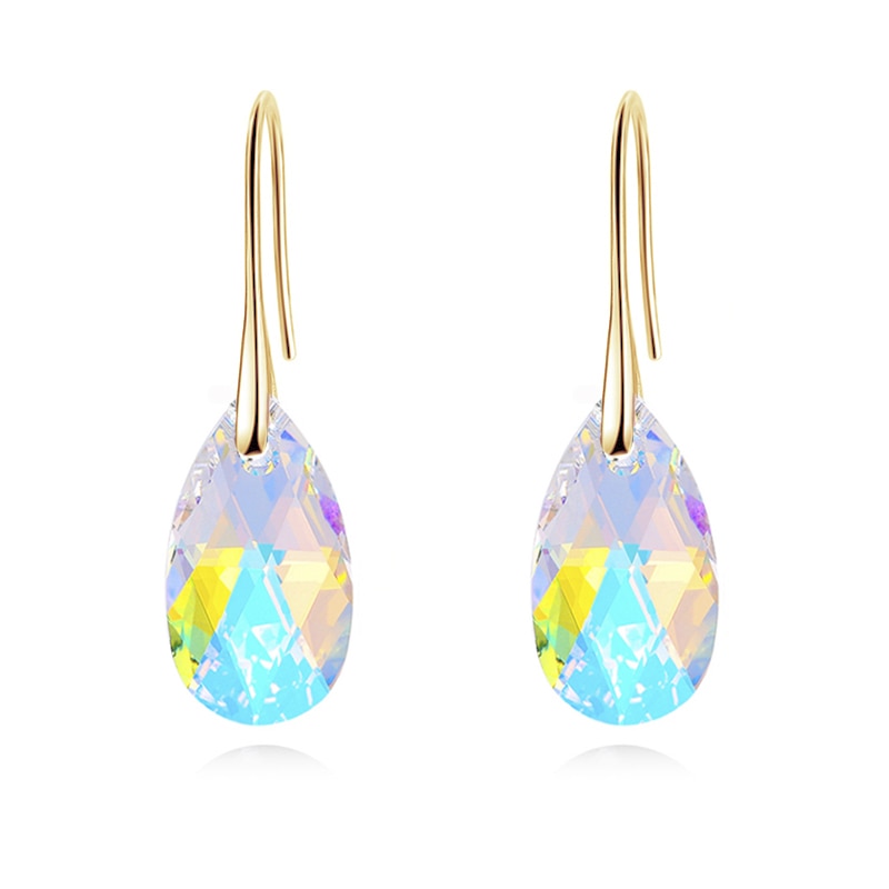 Teardrop Kristal Oorbellen