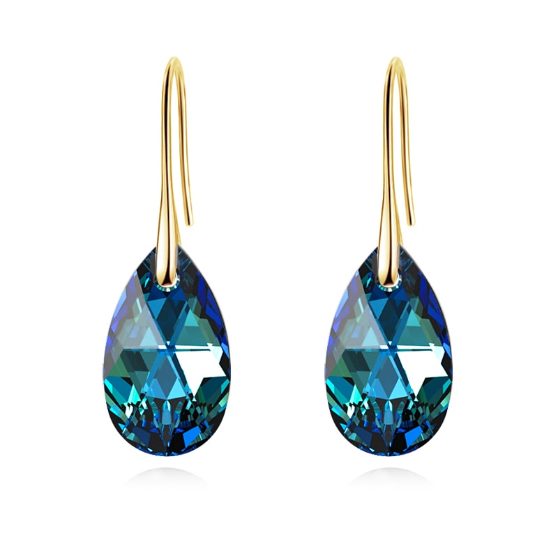 Teardrop Kristal Oorbellen