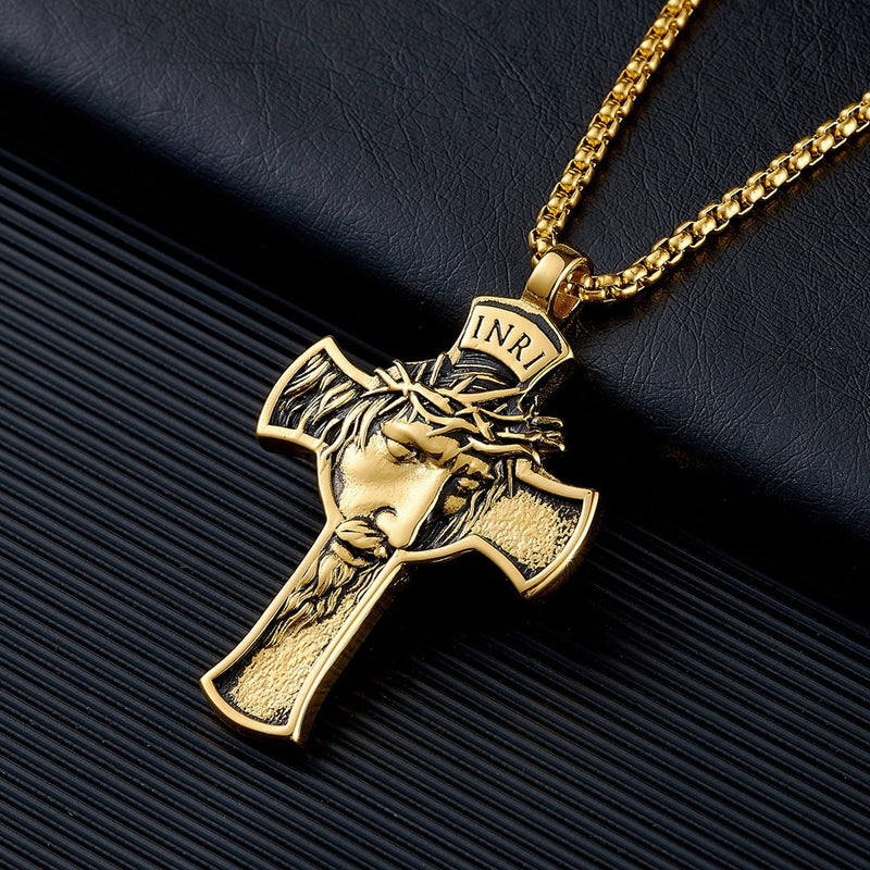 Jesus Crucifix Necklace 