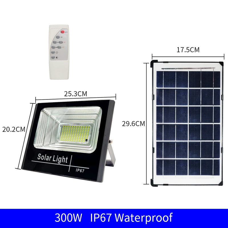 Waterproof Solar Flood Outdoor Light 