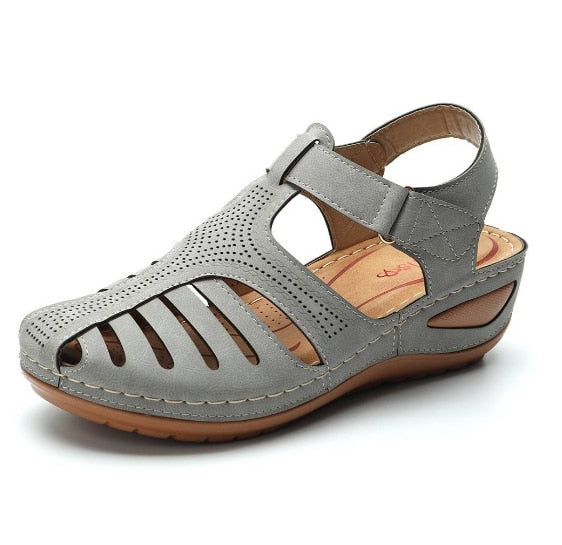 Lederen Retro Orthopedische Sandalen