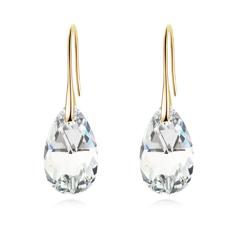 Teardrop Kristal Oorbellen