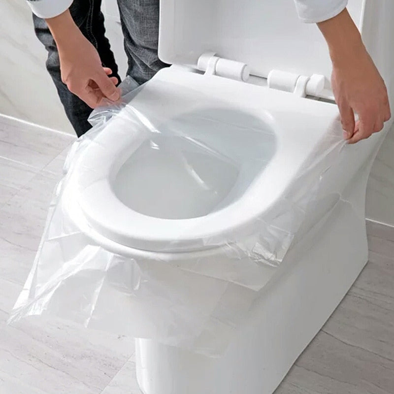 Disposable toilet seat cover 