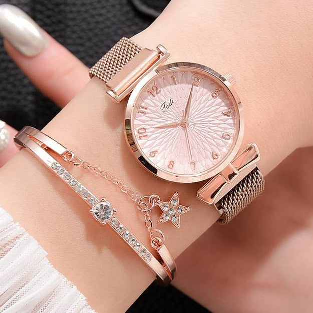 Horloge met magnetische band