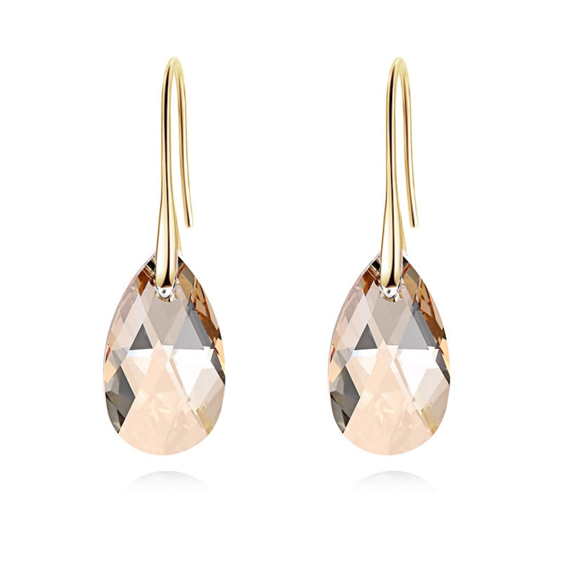 Teardrop Kristal Oorbellen