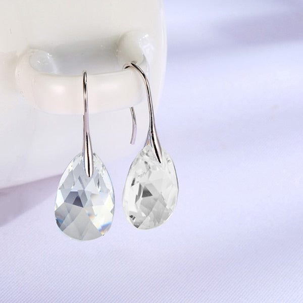 Teardrop Kristal Oorbellen