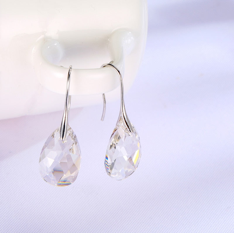 Teardrop Kristal Oorbellen