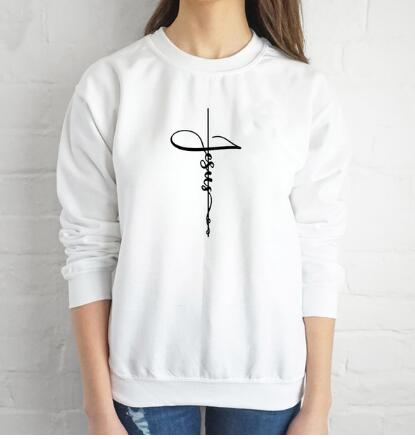 Jezus Kruis Crewneck Sweatshirt