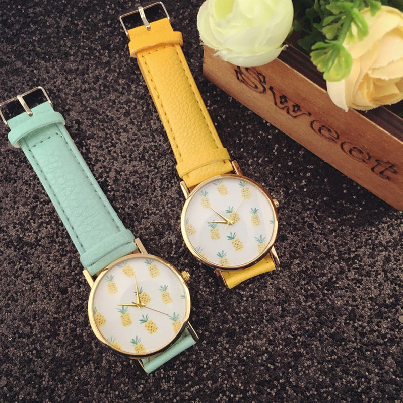 Ananas Horloge