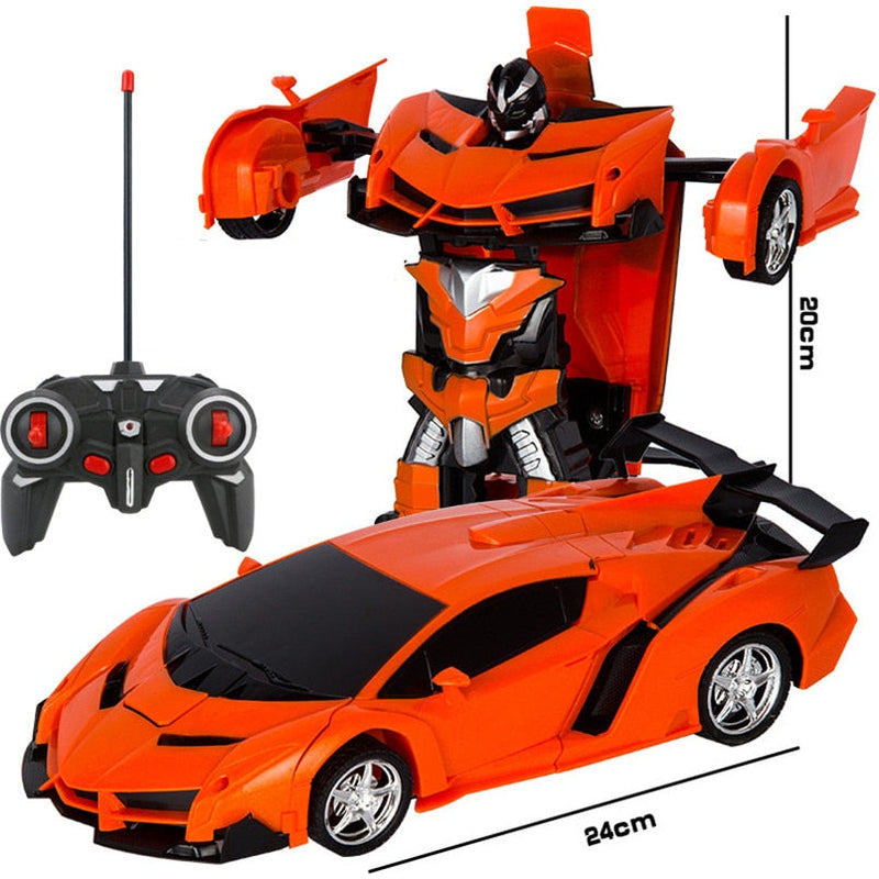 RC Transformer auto - Robot en auto in een!