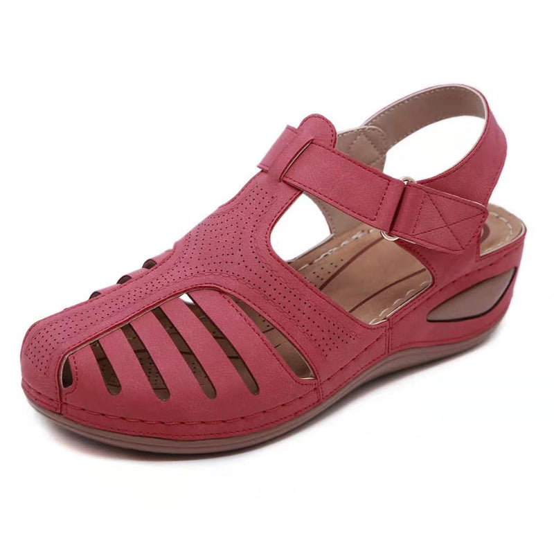 Lederen Retro Orthopedische Sandalen