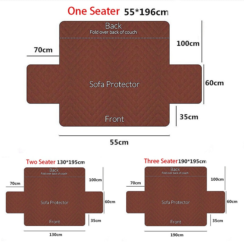 Anti-slijtvaste Sofa Beschermer