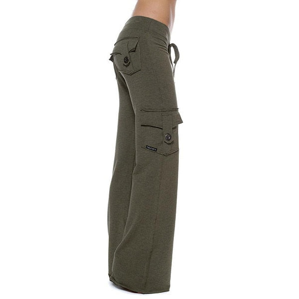 Vrouwen Bootleg Cargo Broek