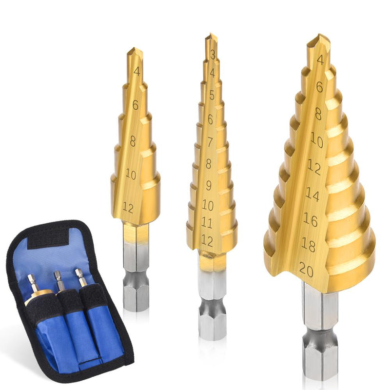 Titanium Coated Drill Bit Set