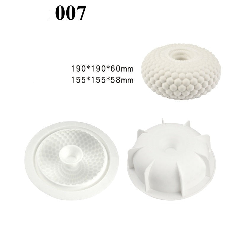 3D Silicone Dessert Vormen